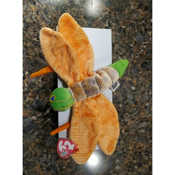 TY Beanie Baby - GLOW the Lightning Bug (10.5 inch) Stuffed Animal Toy - Picture 1 of 9